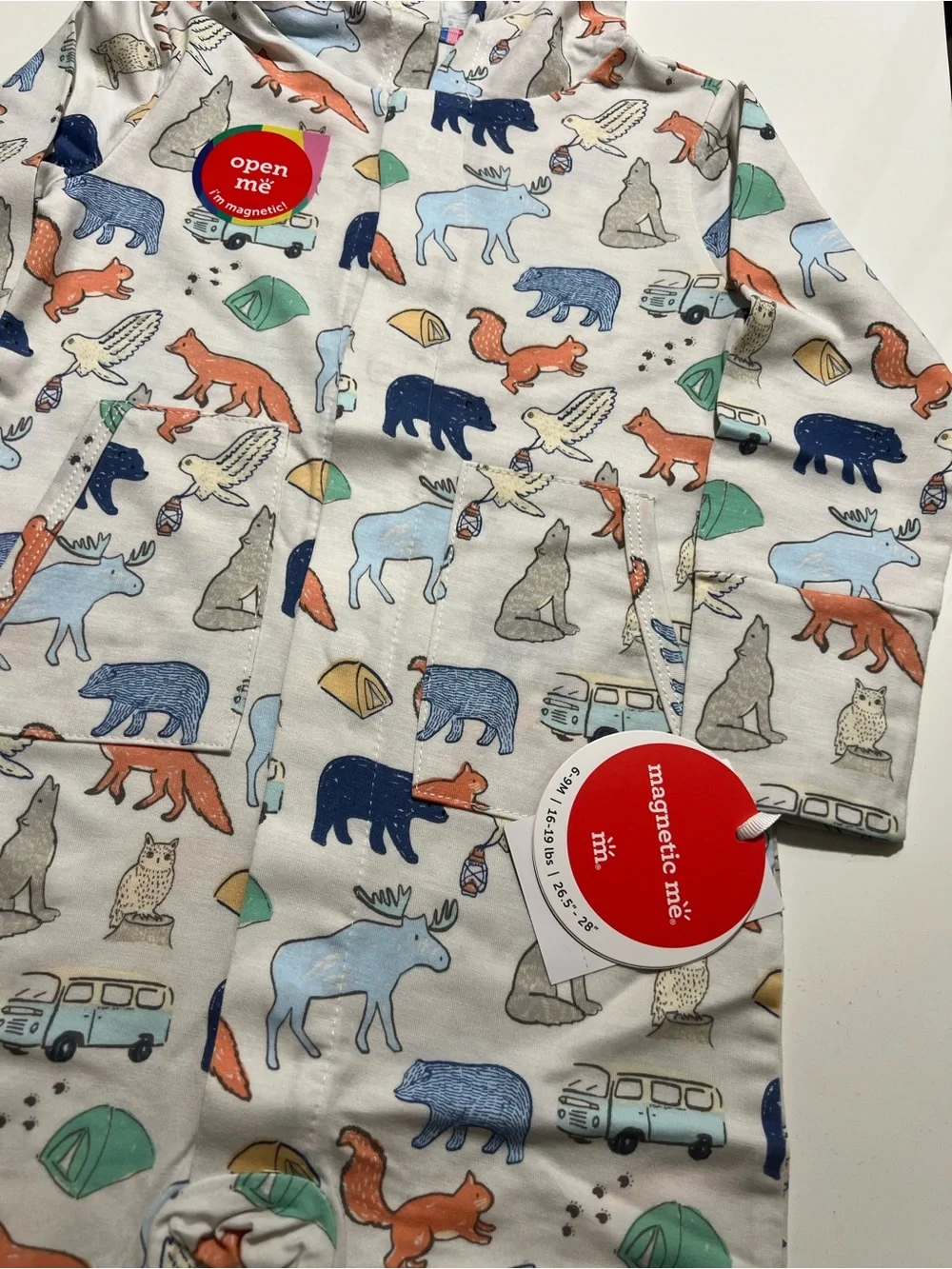 Magnetic Me RV There Yet Magnetic Modal Hoodie Coverall - 6/9 Months